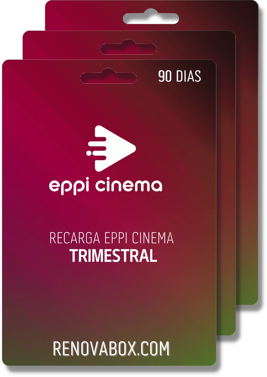 Imagem ilustrativa da recarga  Eppi Cinema (Trimestral)